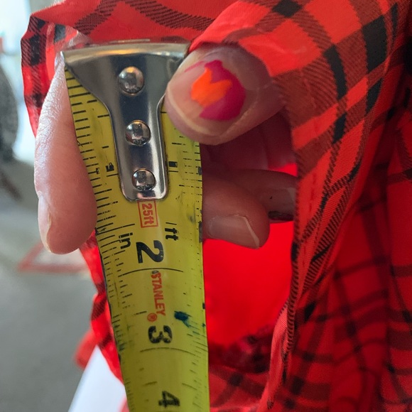 Red plaid old Navy Dress - Picture 9 of 13